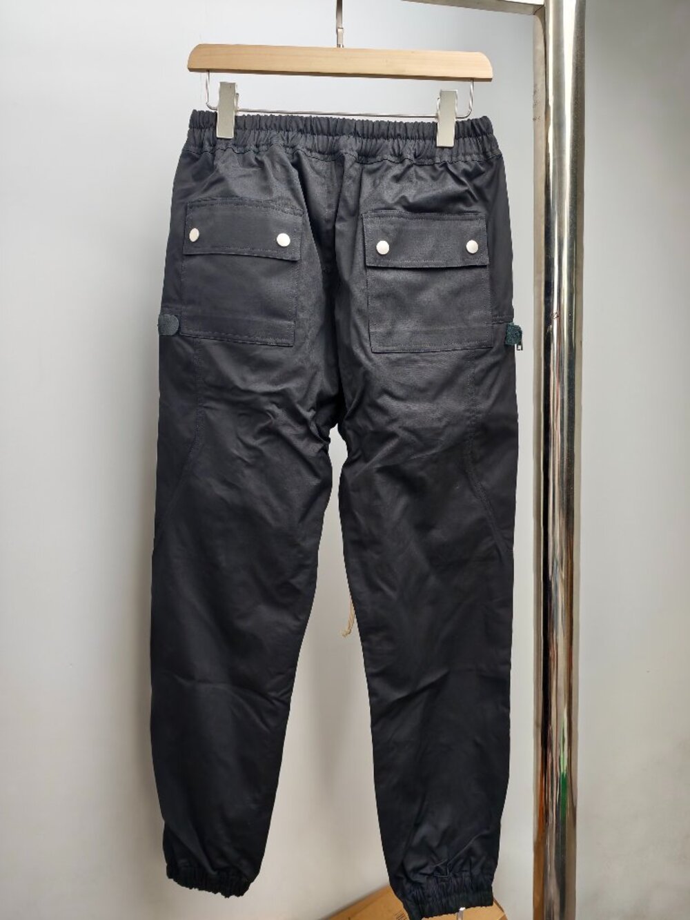 Black Rick Owens DRKSHDW Cargo Jogger Pants - Picture 7 of 11